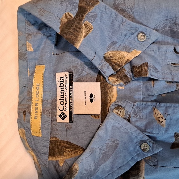 Columbia Other - Columbia - River Lodge Fishing Shirt Vintage Rare